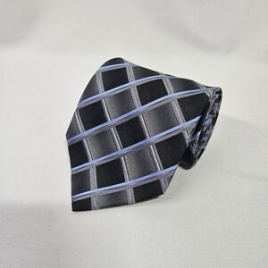 Pavone 100% Silk Made in Italy Men Tie Geometric Print 4"‎ x 58.5"